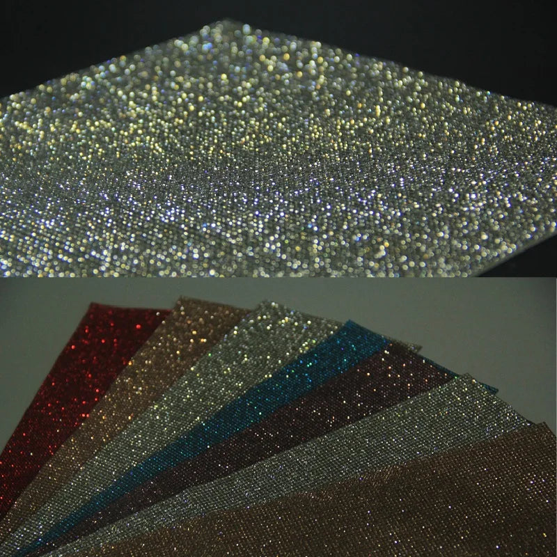 Bling Bling Automotive Interior Stickers Glass Crystals DIY