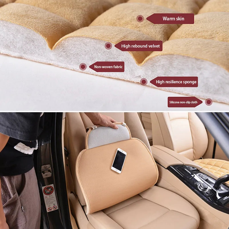 Car Seat Covers Protector Set Universal Auto Front/Rear